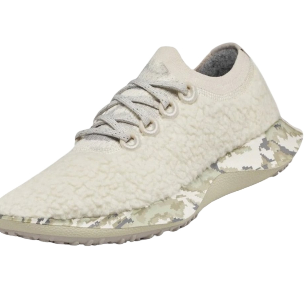 Allbirds Women's Wool Dasher Fluffs in Natural White with Cloud Pixel Size 8